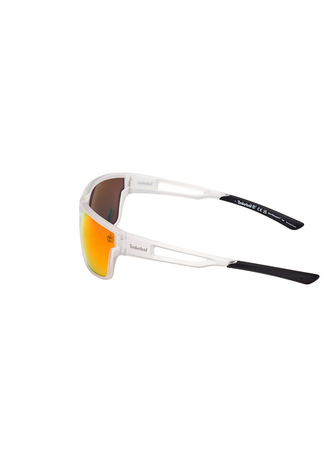 Timberland Men's Polarized Rectangular Sunglasses - TB0000126D65 - Lens Size: 65 Mm - Image 2